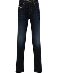 DIESEL - Halbhohe 2019 D-Strukt Slim-Fit-Jeans - Lyst