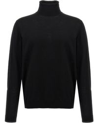 Roberto Collina - Wool Turtleneck Sweater Sweater, Cardigans - Lyst