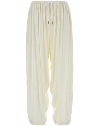 Co. - Elasticated Waist Gathered Pant - Lyst