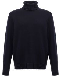 Zanone - Hoher Nackenpullover - Lyst