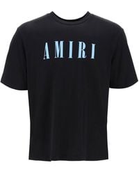 Amiri - Crewneck T -shirt Met Kernlogo - Lyst
