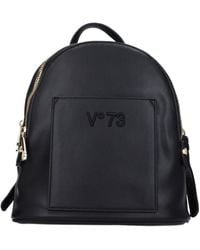 V73 - V ° 73 Frauen 's Rucksäcke und Beutel spiegeln 73 Polyurethanschwarz wider - Lyst