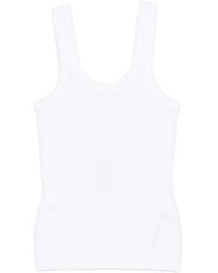 Rag & Bone - The Essential Rib U Neck Tank - Lyst