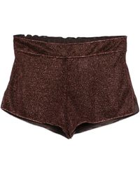 Oséree - Lumière Glanzende Shorts - Lyst