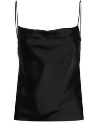 Alberta Ferretti - Top Zwart - Lyst