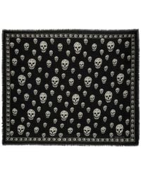 McQueen - "Skull" Scarf - Lyst