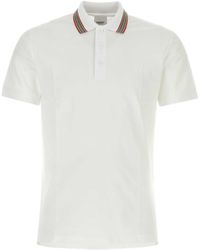 Burberry - Piquet Polo Shirt - Lyst