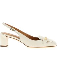 Tod's - Tod 's 'Cuoio t' Slingback - Lyst