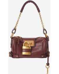Chloé - Kleine Paddington Lederen Tas - Lyst