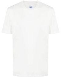 C.P. Company - T-Shirt À Logo Brodé - Lyst