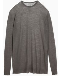 Rick Owens - Dust Semi-Transparent Sweater - Lyst