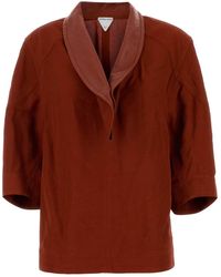 Bottega Veneta - Tiziano Viscose Blend Blouse - Lyst