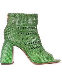 L'Autre Chose - Sandalen Grün - Lyst