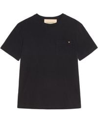 Valentino - V Cotton T Shirt - Lyst