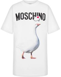 Moschino - T -Shirt mit Druck - Lyst