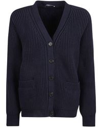 Prada - Cotton Cardigan - Lyst
