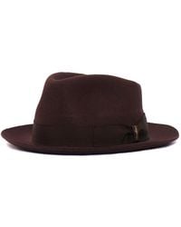 Borsalino - "Fedora" Shaved, With Small Brim - Lyst