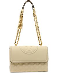 Tory Burch - "Fleming" Stucco a tracolla - Lyst