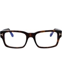 Tom Ford - Round Optical Ft6179 B 52 - Lyst