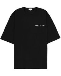 McQueen - Oversized Mcqueen T-Shirt - Lyst