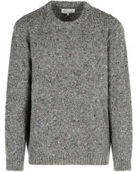Maison Margiela - Gray Virgin Wool Sweater - Lyst