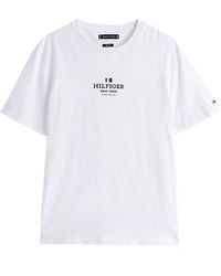 Tommy Hilfiger - T-Shirt mit Logo - Lyst