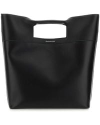 McQueen - The Square Bow Leather Handbag - Lyst