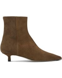 Aeyde - Sofie Suede Leather Leather Rubber Boots - Lyst