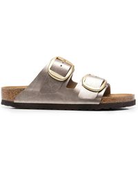 Birkenstock - Arizona Big Buckle Graceful Taupe, Birko Flor - Lyst