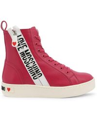 Love Moschino High-top sneakers for Women - Up to 62% off at Lyst.com