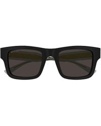 Gucci - Sonnenbrille Gg2072 Sa 002 Schwarz Grau/Grau Herren - Lyst