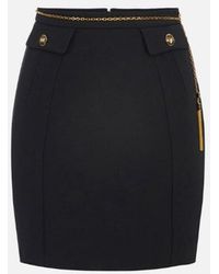 Elisabetta Franchi - Falda con cadena de joyas - Lyst