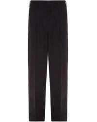 Dolce & Gabbana - Side Stripe Pleat Trousers - Lyst