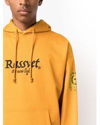 Rassvet (PACCBET) - Logo-Print Drawstring Hoodie - Lyst