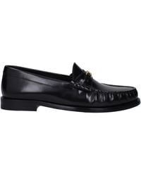 Celine - Triomphe Moccasins/ Leather - Lyst