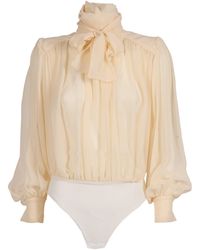 Elisabetta Franchi - Camicia Ein Körper - Lyst