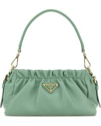 Prada - Mint Nappa Leather Handbag - Lyst