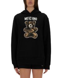 Moschino - Cotton Classic Sweatshirt - Lyst