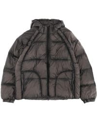 Represent - Down Jacket With Logo - Lyst