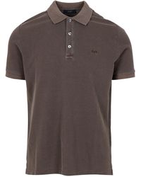Fay - Camisetas Y Polos Marrón Oscuro - Lyst