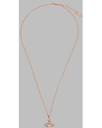 Vivienne Westwood - Collana "New Petite" Con Ciondolo Orb - Lyst