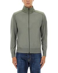 Belstaff - Kelby" Cardigan With Zipper - Lyst