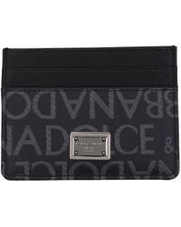 Dolce & Gabbana - Document Holder Leather - Lyst