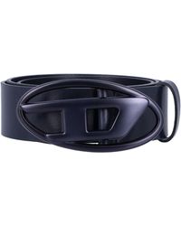 DIESEL - Gürtel schwarz - Lyst
