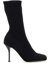 McQueen - Sock Stiletto Boots - Lyst