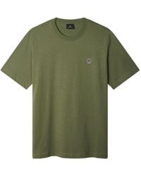 Paul Smith - Zebra Logo Cotton T Shirt - Lyst