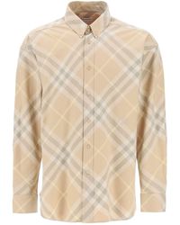 Burberry - "Organic Cotton Checkered Shirt - Lyst