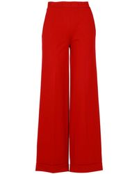 Semicouture - Halbbluthose rot - Lyst