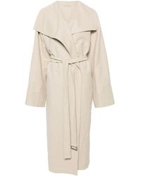 TOTEME - Abrigo midi Signature - Lyst