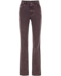 Chloé - Cotton Denim Jeans - Lyst